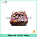 2014 custom square packaging box with ribbon